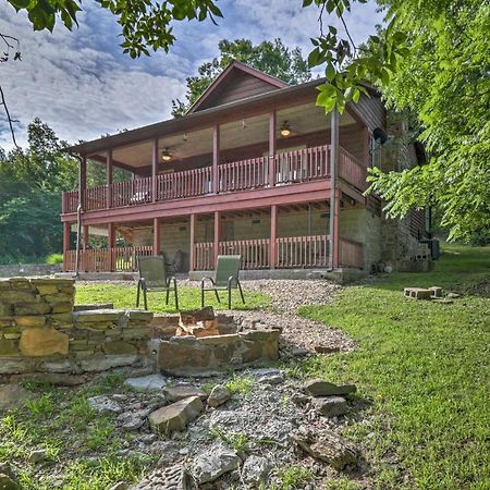 Creekside Hideaway With Fire Pit And Creek Access! Vila Mountain View Exterior foto