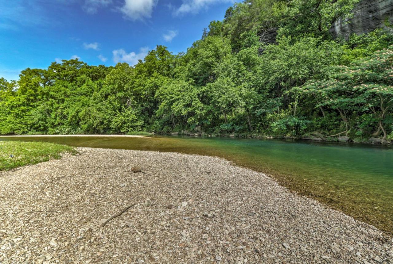 Creekside Hideaway With Fire Pit And Creek Access! Vila Mountain View Exterior foto