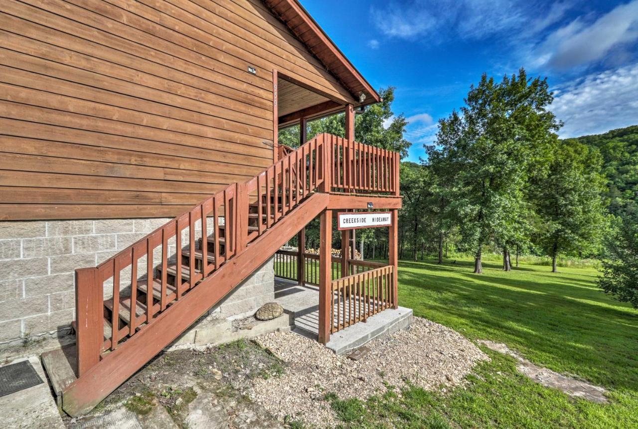 Creekside Hideaway With Fire Pit And Creek Access! Vila Mountain View Exterior foto