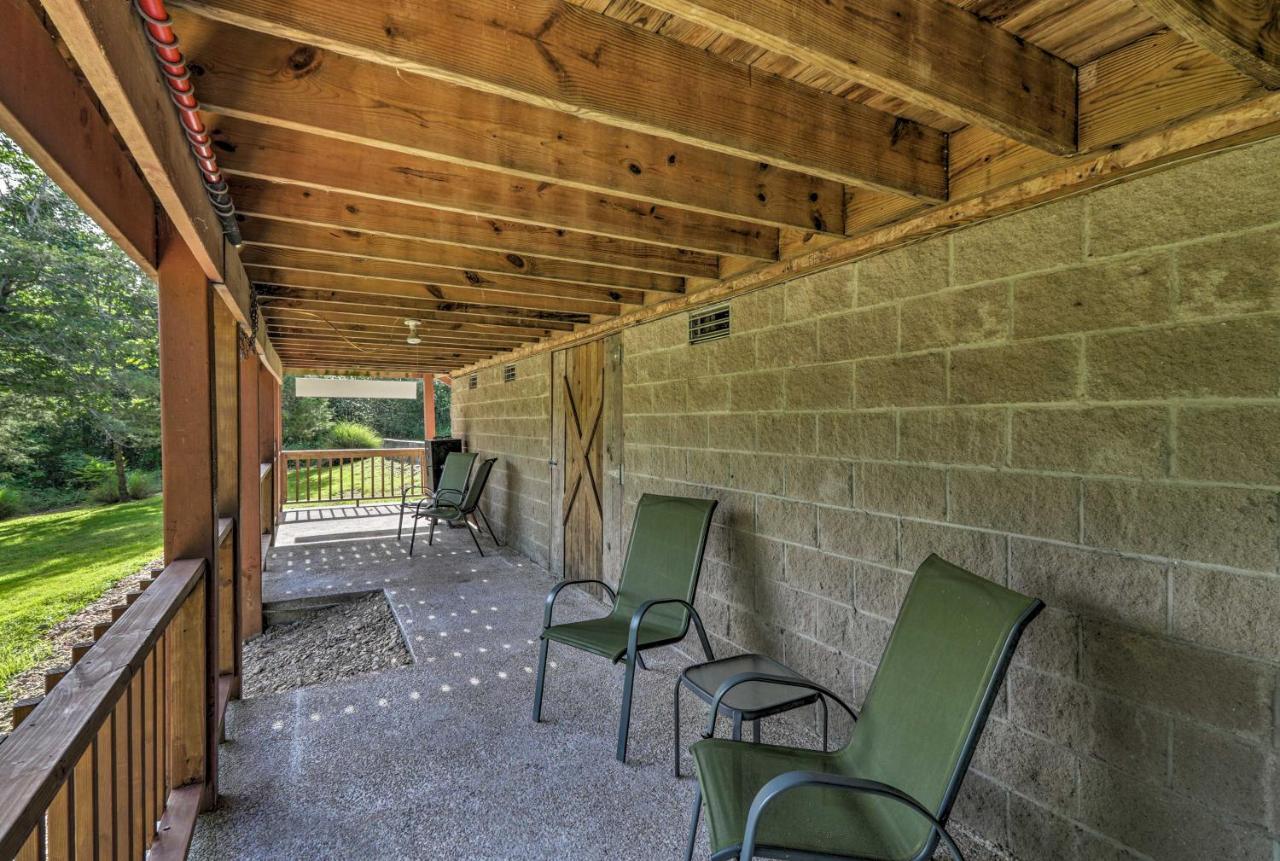 Creekside Hideaway With Fire Pit And Creek Access! Vila Mountain View Exterior foto